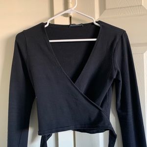 Brandy Melville Coco Wrap Top